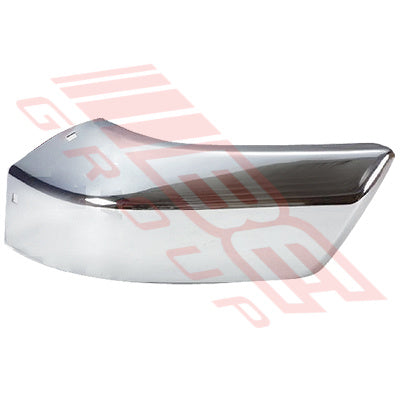 FRONT BUMPER END - L/H - CHROME - NISSAN NAVARA D22 1998-  4WD SINGLE CAB