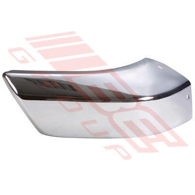 FRONT BUMPER END - R/H - CHROME - NISSAN NAVARA D22 1998-  4WD SINGLE CAB
