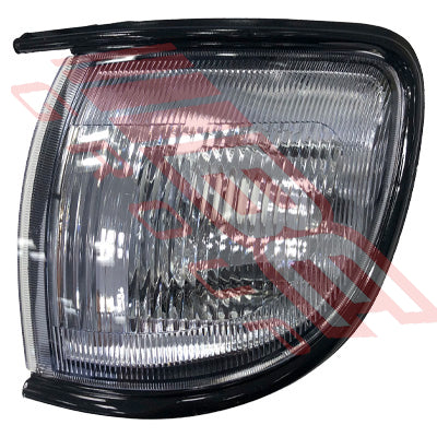 1645097-1 - CORNER LAMP - L/H - BLACK SURROUND - TO SUIT - NISSAN PATHFINDER/TERRANO R50 95-