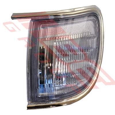 1645097-3 - CORNER LAMP - L/H - CHROME SURROUND - TO SUIT - NISSAN PATHFINDER/TERRANO R50 95-