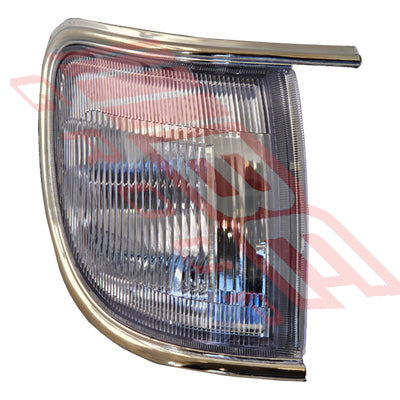 1645097-4 - CORNER LAMP - R/H - CHROME SURROUND - TO SUIT - NISSAN PATHFINDER/TERRANO R50 95-
