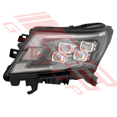 1645494-11 - HEADLAMP - L/H - TO SUIT - NISSAN NAVARA D23 NP300 2021-  F/LIFT