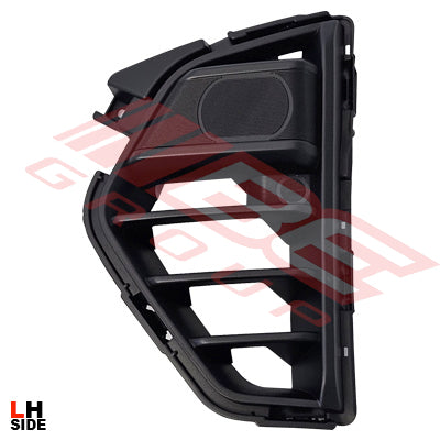 FOG LAMP COVER - L/H - WITHOUT HOLE - TO SUIT - NISSAN CARAVAN NV350 / E26 2022- F/LIFT