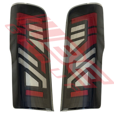 1683198-93PG - REAR LAMP - SET - L&R - LED - SMOKED TYPE - TO SUIT - NISSAN CARAVAN NV350 / E26 2013-
