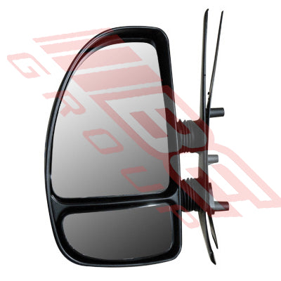 2060116-01 - DOOR MIRROR - L/H - SHORT ARM - MANUAL - TO SUIT - FIAT DUCATO VAN 2002-05