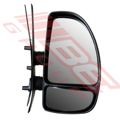 2060116-02 - DOOR MIRROR - R/H - SHORT ARM - MANUAL - TO SUIT - FIAT DUCATO VAN 2002-05
