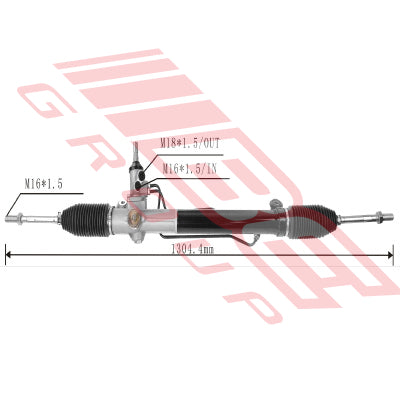 2503033-01 - STEERING RACK - RHD - TO SUIT - FORD TERRITORY 2004-