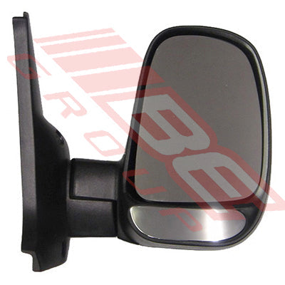 2515016-4G - DOOR MIRROR - R/H - MANUAL - SHORT ARM - TO SUIT - FORD TRANSIT 1995-