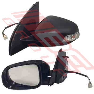 2569416-03 - DOOR MIRROR - L/H - WITH LIGHT 5 - WIRE - TO SUIT - FORD FALCON FG 2008-