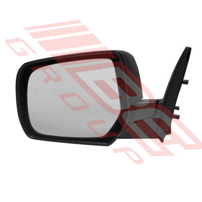 2588016-01 - DOOR MIRROR - L/H - BLACK - MANUAL - TO SUIT - FORD RANGER 2006-