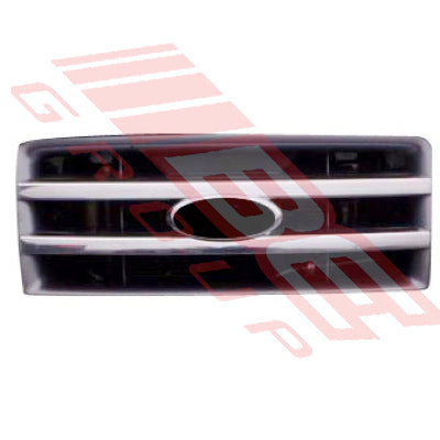2588099-0 - GRILLE - CHROME/GREY - TO SUIT - FORD RANGER 2006- PJ
