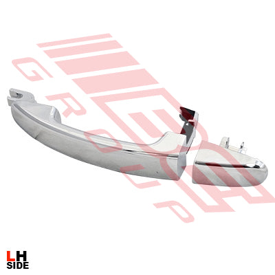 DOOR HANDLE - OUTER - L/H - FRONT - CHROME - W/O HOLE - TO SUIT - FORD RANGER PX1 PX2 PX3 2012-