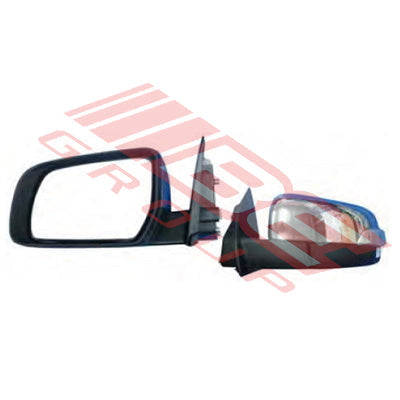 2588216-02 - DOOR MIRROR - R/H - ELECTRIC - W/LAMP - CHROME - TO SUIT - FORD RANGER PX1 PX2 PX3 2012-