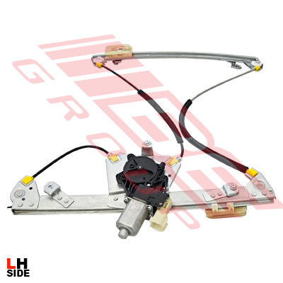 WINDOW REGULATOR - FRONT DOOR - L/H - ELECTRIC - W/MOTOR - 6 PIN - TO SUIT - FORD RANGER PX1 PX2 PX3 2012-
