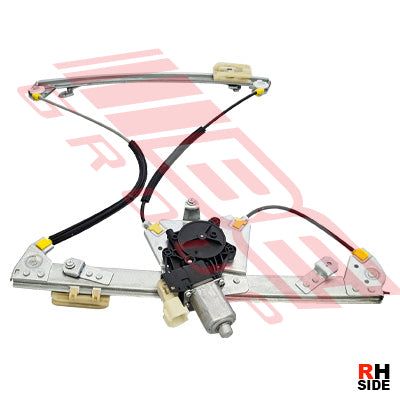 WINDOW REGULATOR - FRONT DOOR - R/H - ELECTRIC - W/MOTOR - 6 PIN - TO SUIT - FORD RANGER PX1 PX2 PX3 2012-