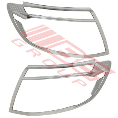 2588294-00PG - HEADLAMP FRAME SET - CHROME - L&R TO SUIT - FORD RANGER PX1 2012-