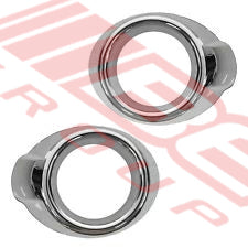 2588294-54PG - FOG LAMP BEZEL SET - L&R - CHROME TO SUIT - FORD RANGER PX1 2012-