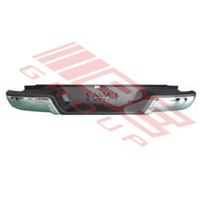 2588295-00 - REAR BUMPER - CHROME - NO REVERSE SENSORS - TO SUIT - FORD RANGER PX1 PX2 PX3 2012-