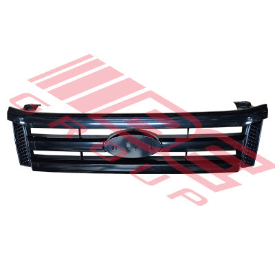 2588299-02 - GRILLE - WITH DARK GREY MOULDING - TO SUIT - FORD RANGER PX1 2012-