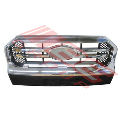 2588299-21 - GRILLE - CHROME/BLACK - TO SUIT - FORD RANGER PX3 2018-  F/LIFT