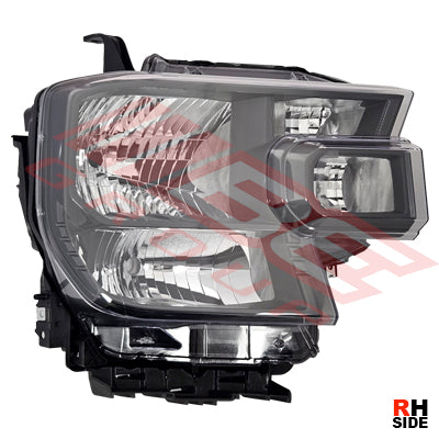 2588394-10 - HEADLAMP - R/H - XL - HALOGEN TYPE - TO SUIT - FORD RANGER 2022-
