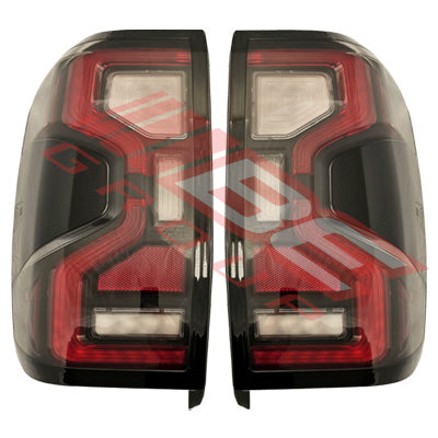 2588398-51PG - REAR LAMP SET - L&R - W/RUNNING LIGHT - SMOKEY TO SUIT - FORD RANGER 2022- T9 - PX4