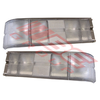 2812098-92PG - REAR LAMP - SET - L&R - ALL CLEAR TYPE TO SUIT - HOLDEN COMMODORE VL - ALL MODELS*