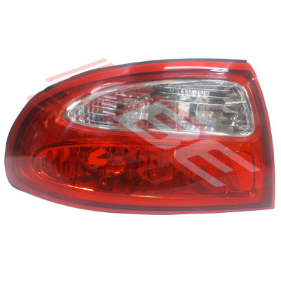 2816098-09CF - REAR LAMP - L/H - CLEAR/RED - W/OUT REFLECTOR - CERTIFIED - TO SUIT - HOLDEN COMMODORE VX 2000-  SEDAN EXEC