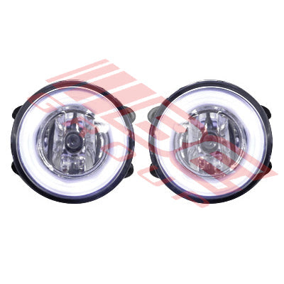 2818094-09PG - FOG LAMP - SET - L&R - LED - WHITE TO SUIT - HOLDEN COMMODORE VE 2006-