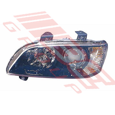 2818094-3G - HEADLAMP - L/H - BLACK - PROJECTOR - TO SUIT - HOLDEN COMMODORE VE 2006- SS-V