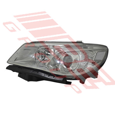 2818194-01 - HEADLAMP - L/H - MANUAL - CHROME - TO SUIT - HOLDEN COMMODORE VF 2015-