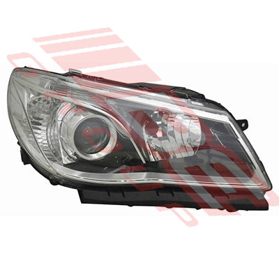 2818194-04 - HEADLAMP - R/H - MANUAL - BLACK - TO SUIT - HOLDEN COMMODORE VF 2015-