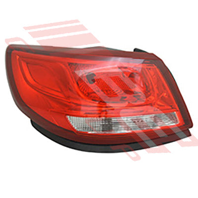 2818198-01 - REAR LAMP - L/H - LIGHT RED - TO SUIT - HOLDEN COMMODORE VF 2015- SEDAN