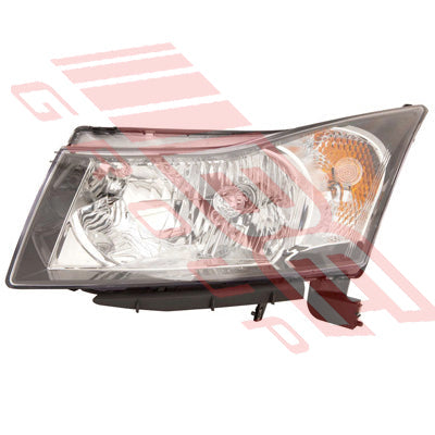 2821194-01 - HEADLAMP - L/H - ELECTRIC - BLACK - TO SUIT - HOLDEN CRUZE 2009-