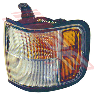 2871097-4 - CORNER LAMP - R/H - AMB/CLR - RUBBER SRND - TO SUIT - HOLDEN JACKAROO 1992-