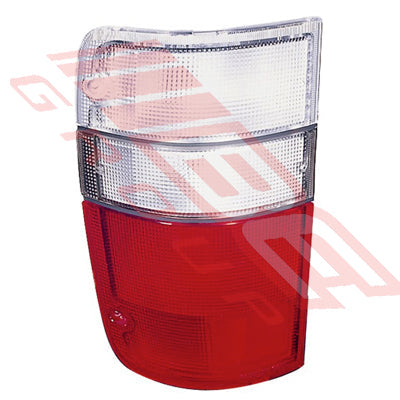 2871098-3 - REAR LAMP - L/H - RED & WHITE - TO SUIT - HOLDEN JACKAROO 1995- F/LIFT