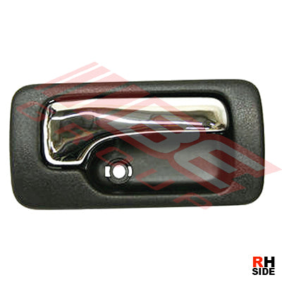 DOOR HANDLE - INNER - R/H - REAR - TO SUIT - HONDA ACCORD CB - 1990-93 - GREY