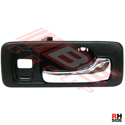 DOOR HANDLE - INNER - R/H - FRONT - TO SUIT - HONDA ACCORD CB - 1990-93 - GREY