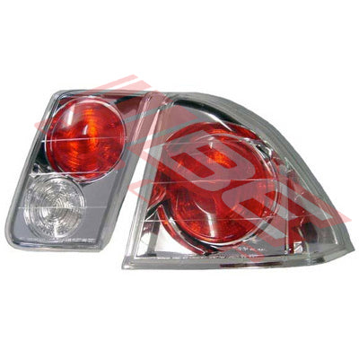 REAR LAMP - SET - L&R TO SUIT - HONDA CIVIC EL 4DR 2000-