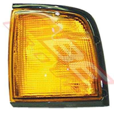 3051097-3 - CORNER LAMP - L/H - AMBER/BLACK - TO SUIT - HOLDEN RODEO 1989-93