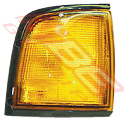 3051097-4 - CORNER LAMP - R/H - AMBER/BLACK - TO SUIT - HOLDEN RODEO 1989-93