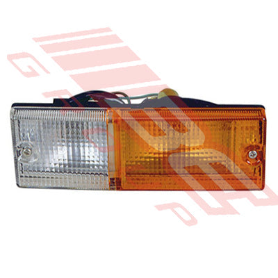 3051097-64 - BUMPER LAMP - R/H - AMBER/CLEAR - TO SUIT - HOLDEN RODEO 1989-