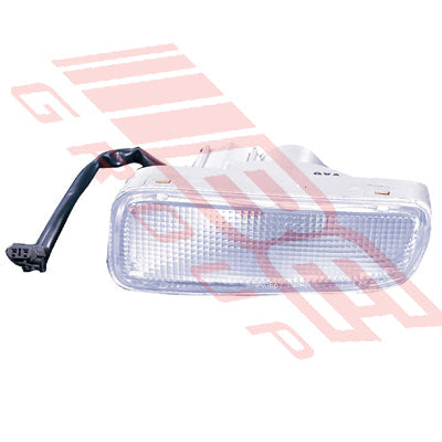 3052097-73G - BUMPER LAMP - L/H - CLEAR - TO SUIT - HOLDEN RODEO TFR 1999-