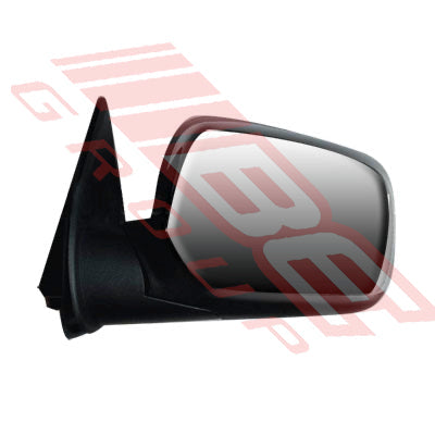 3053116-2 - DOOR MIRROR - R/H - BLACK - MANUAL - CORNER MOUNT - TO SUIT - HOLDEN RODEO D-MAX P/UP 2006-