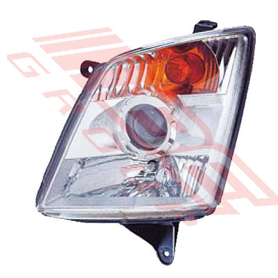 3053194-1G - HEADLAMP - L/H PROJECTOR TYPE - TO SUIT - HOLDEN RODEO D-MAX P/UP 2006-