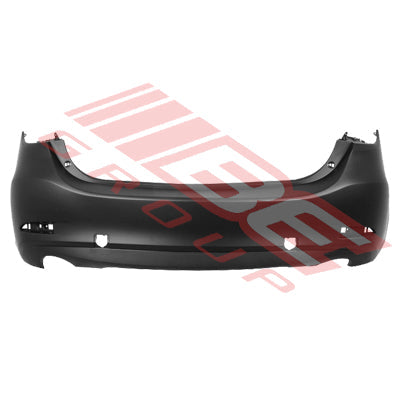 3439495-00CF - REAR BUMPER - PRIMED BLACK - CERTIFIED - TO SUIT - MAZDA 6 / ATENZA 2013-