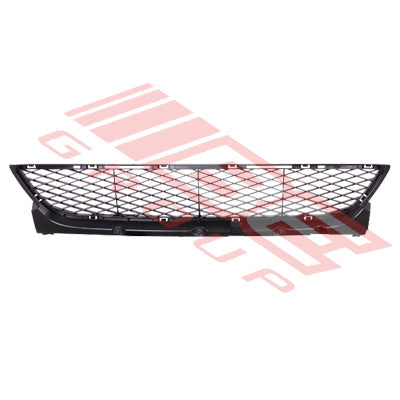 3439590-03CF - FRONT BUMPER GRILLE - MAT/BLACK - CERTIFIED - TO SUIT - MAZDA 3 2004-    SEDAN