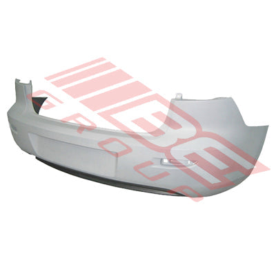 3439595-03CF - REAR BUMPER - PARTIAL PRIMED GREY - CERTIFIED - TO SUIT - MAZDA 3 2004-  SEDAN