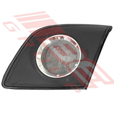 3439598-2G - REAR LAMP - R/H - INNER - BLACK -CLEAR LENS - TO SUIT - MAZDA 3 2004- 5DR