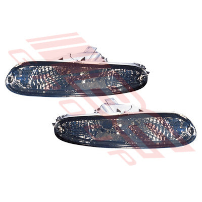 BUMPER LAMP SET - L&R - SMOKEY - MAZDA MX5/EUNOS 1990-